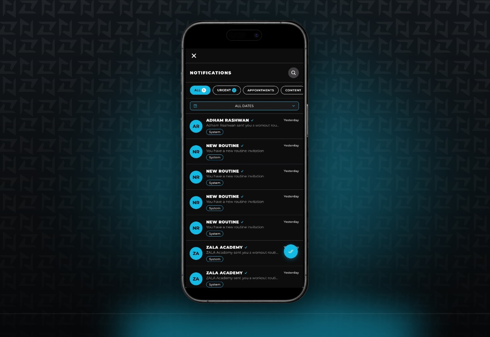 The member app: notifications as they happen